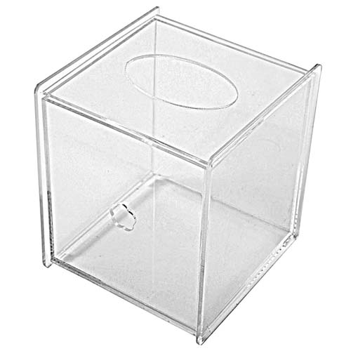 lucite tissue holder cover